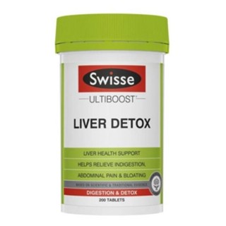 Viên uống bổ và giải độc gan Swisse Liver Detox Úc 200v